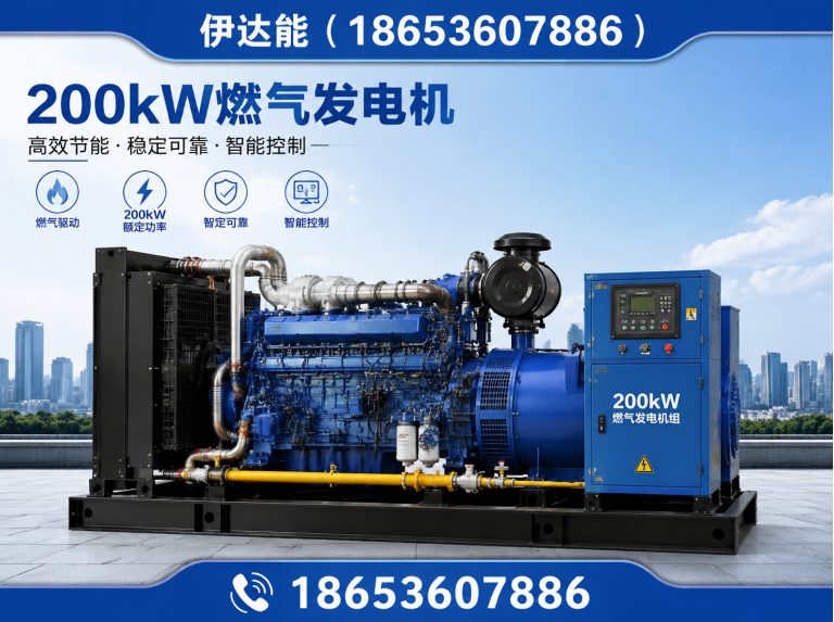 安丘市沼气发电机组展示图